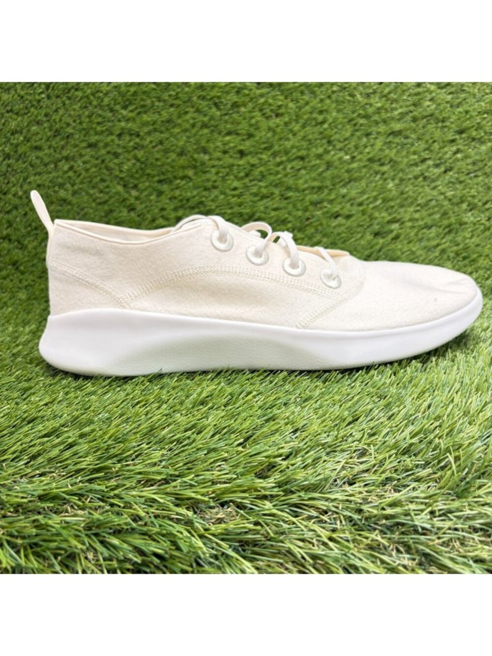 Allbirds Superlight Wool Runner Mens Size 12 Ivory White Athletic Shoes Sneakers